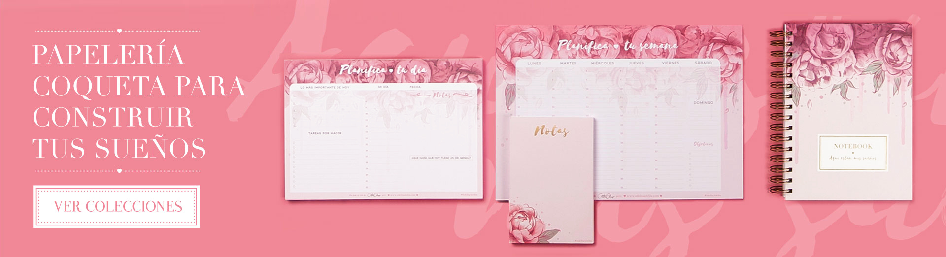 'Peonies' Stationery Collection