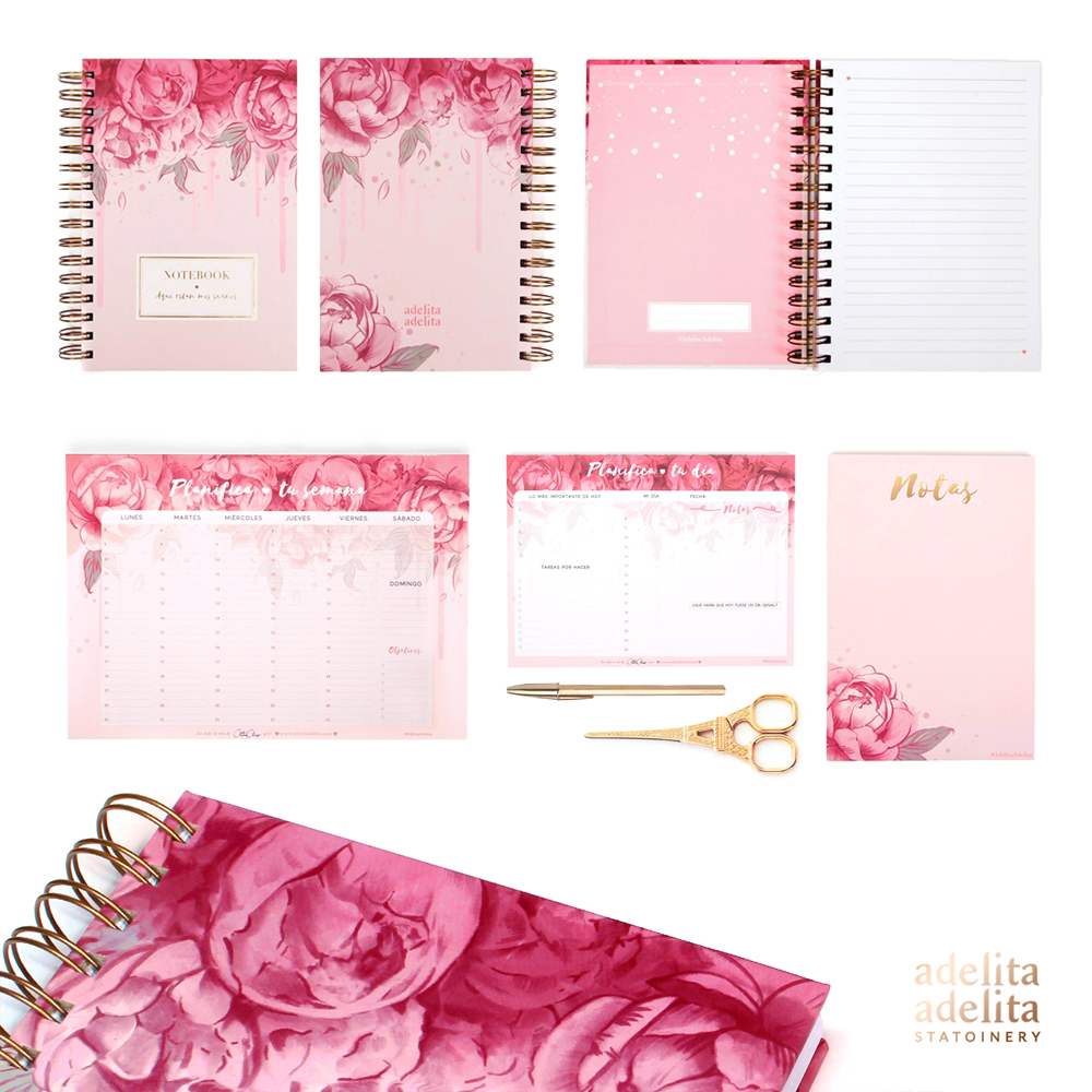 'Peonies' Stationery Collection