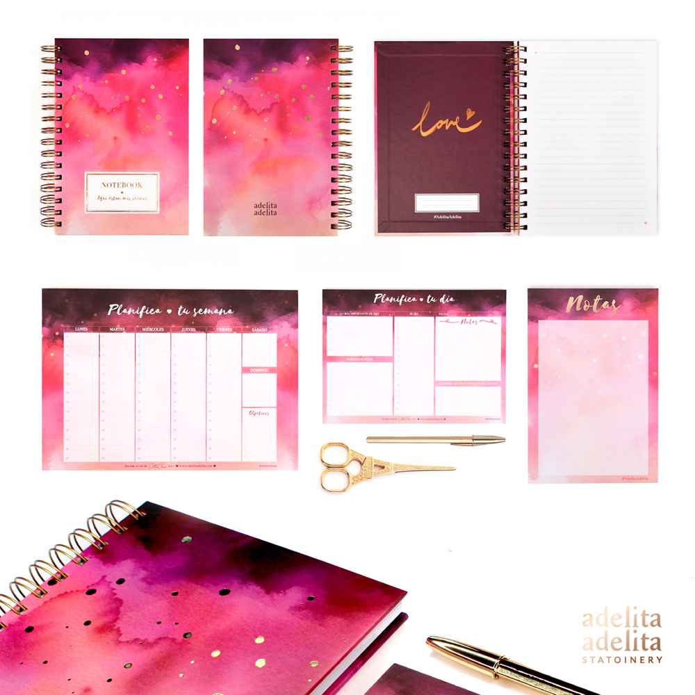 'Watercolor Wash' Stationery Collection