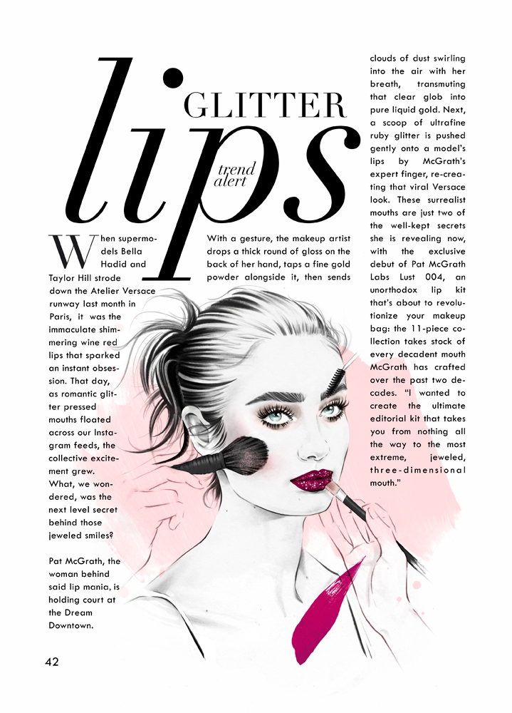 'Glitter Lips'